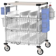 Metro CR243033-CKST Mobile PPE Check-In Station