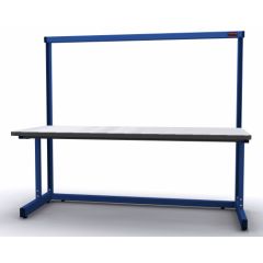 Production Basics 1010 C-Leg Series Standard Laminate Workstation, 30" x 72"