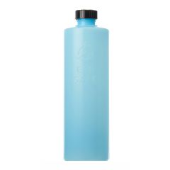 R&R Lotion RSB-16-ESD Round Storage Bottle with Lid, Blue, 16 oz.