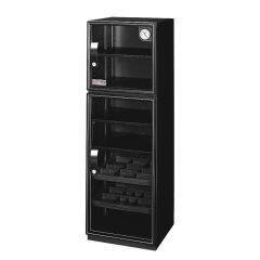 StatPro XUSTHDX206-CM Flexible & Convenient Series Dry Cabinet with 2 Chambers & Glass Doors, 16.1" x 15.7" x 48.4"