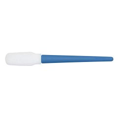 Teknipure TKS523F TekniSwab Polyurethane Foam Cleanroom Swabs with Medium Head & Cylindrical Blue Polypropylene Handle, 3.2" OAL (Case of 1,000)