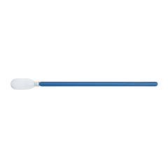 Teknipure TKS582MW TekniSwab Microfiber Cleanroom Swabs with Double Layer, Medium Head & Blue Polypropylene Handle, 3.55" OAL (Case of 2,500)