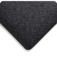 Wearwell 444 Deluxe Soft Step Anti-Fatigue Mat, Black