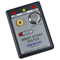 Desco 19240 Wrist Strap Touch Tester, 9 VDC