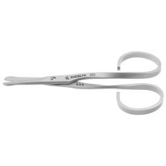Excelta 352 ★★★ Medical-Grade Scissors with Straight, Fine Blunt Safety Blades, 3.856" OAL