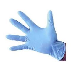 Primary Products 210-45 GentleGuard Powder-Free Disposable 5 Mil Nitrile Gloves, Blue