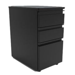 Production Basics 8570 Freestanding Drawer Unit with (2) 6" Drawers & (1) 12" Drawer