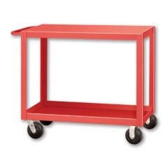 Pucel 3036-DT-2S Heavy Duty Truck Cart with 2 Shelves & Steel Casters, 30" x 36" x 32.5"
