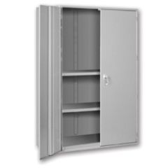 Pucel HDSC-4848-19-2 Heavy Duty Storage Cabinet w/ 1 Fixed 1 Adj. Shelves, 48" x 48" x 19"