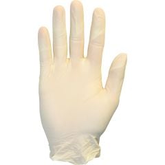 Safety Zone GVP9 Premium Powder-Free Disposable 5 Mil Synthetic Gloves, White