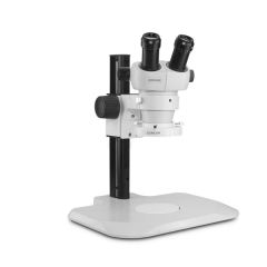 Scienscope ELZ-PK2-E1 ELZ-Series Binocular Microscope with Track Stand & LED Ring Light