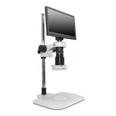 MAC3 Ergonomic Inspection System with LED Ring Light, Post Stand & 1080p Camera