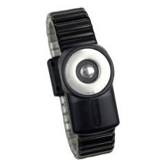 SCS 2225 Small Black Metal Wrist Strap with MagSnap™ 360 Stud