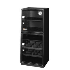 StatPro XUSTHDX126-CM Flexible & Convenient Series Dry Cabinet with 2 Chambers & Glass Doors, 16.2" x 15.7" x 37.4"