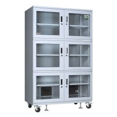 StatPro XUSTLTD2001-CM Super Fast Dry Cabinet with 6 Chambers & Glass Doors, 26" x 47.2" x 76.2"