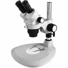 View Solutions FS07020222 Dual-Power Stereo Binocular Microscope with Post Stand