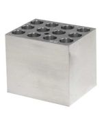 Benchmark Scientific BSW15 Block for Dry Baths, holds (12) 15ml Centrifuge Tubes