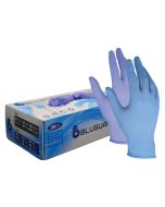 BluGuard&reg; Powder-Free Disposable 3.6 Mil Nitrile Exam Gloves, 9.5" (Box of 100)