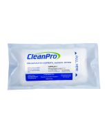 CleanPro CPPS-911 Meltblown Polypropylene Presaturated Wiper, 70% IPA, 9" x 11" 