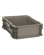 Quantum RSO1215-5 Heavy-Duty Straight Wall Stacking Container, 15" x 12" x 5"