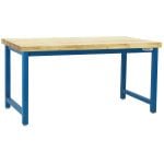 BenchPro™ 24" x 30" Workbench with 1.75" Lacquered Maple Butcher Block Work Surface & Rounded Front Edge
