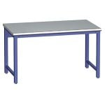 Lista XSAP15-72SD 30" x 72" Technical Bench with Static Dissipative Laminate Work Surface Bright Blue