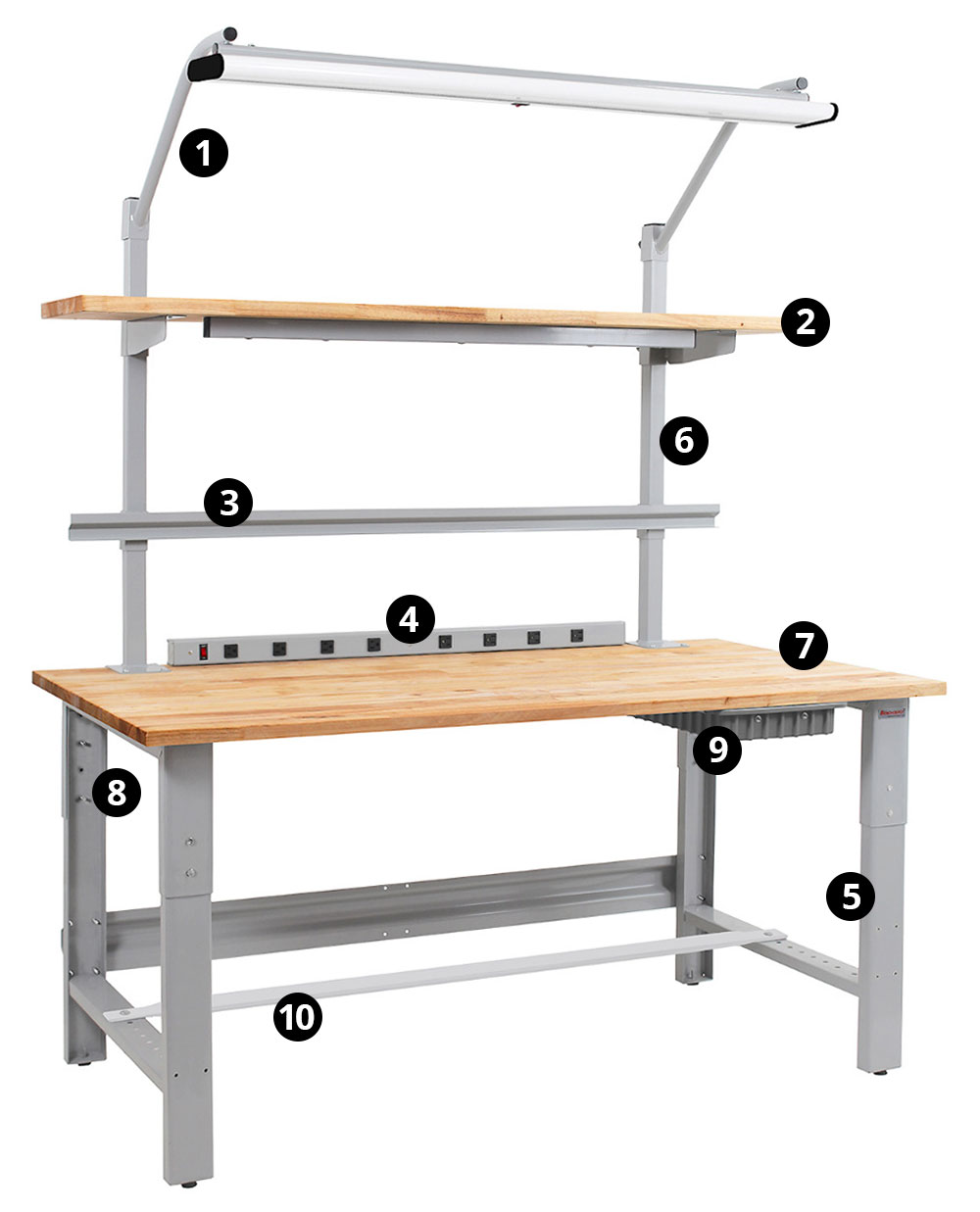 R-Series Workbench with Accessories