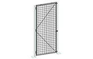 Cogan Drug-Storage Cage Single Swing Gate