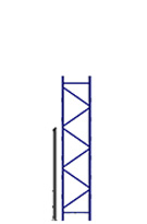 Freestanding Rack Gate Post