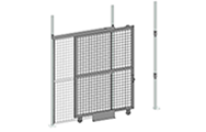 Cogan Wire Mesh Partition Tunnel Gate