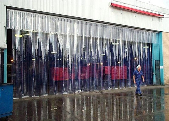 Cortinas de tira de bahía ancha de RAC Industries