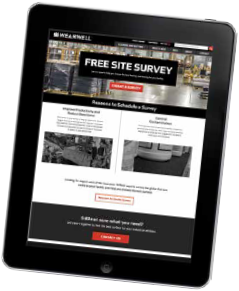 Wearwell Free Site Survey Tablet