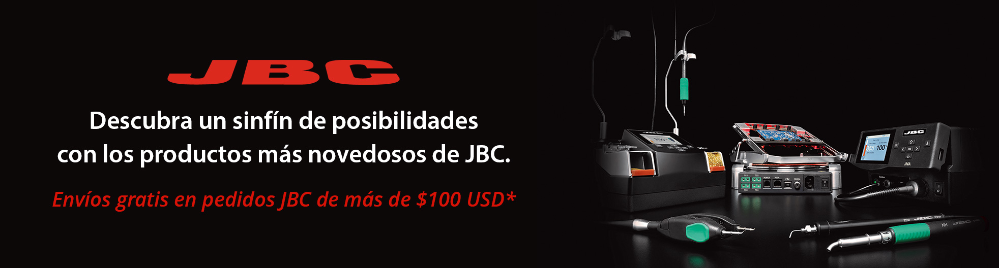 Descubra un sinfín de posibilidadescon los productos más novedosos de JBC.